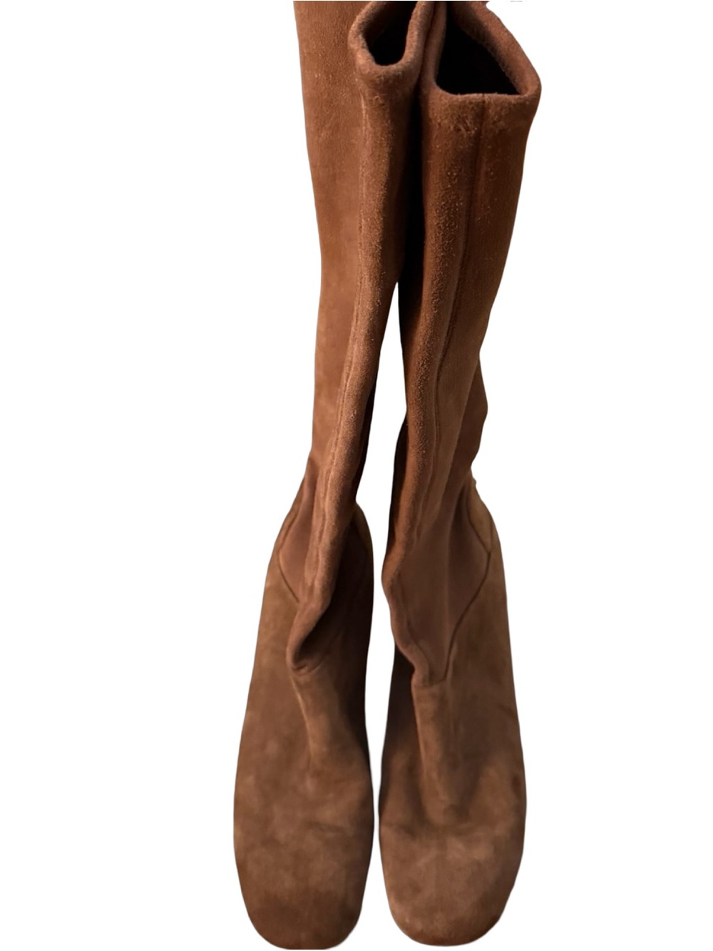 Tory Burch Brown Suede Over-the-Knee Boots